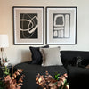 Abstracto Beige Negro - Studio MagArt