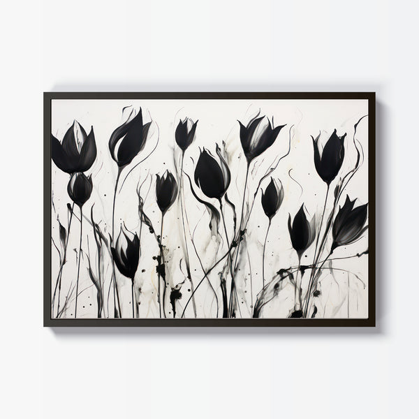 Tulipanes en Sombras Monocromáticas - Studio MagArt