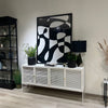 Lineas en Blanco y Negro - Fluidez en Movimiento Abstracto - Studio MagArt