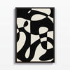 Lineas en Blanco y Negro - Fluidez en Movimiento Abstracto - Studio MagArt