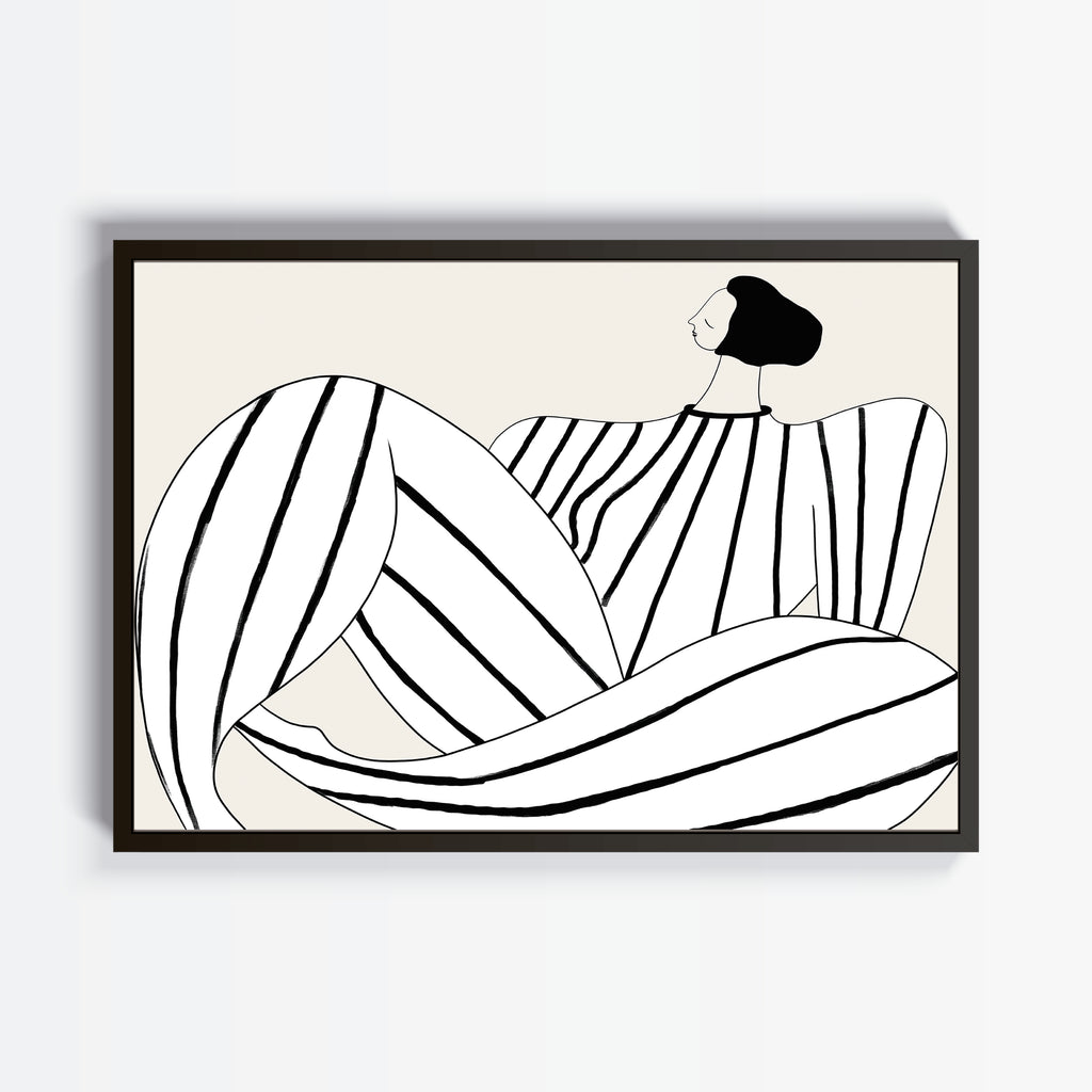Abstracto Rayas Mujer - Studio MagArt