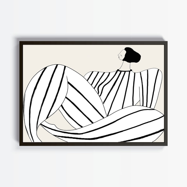 Abstracto Rayas Mujer - Studio MagArt