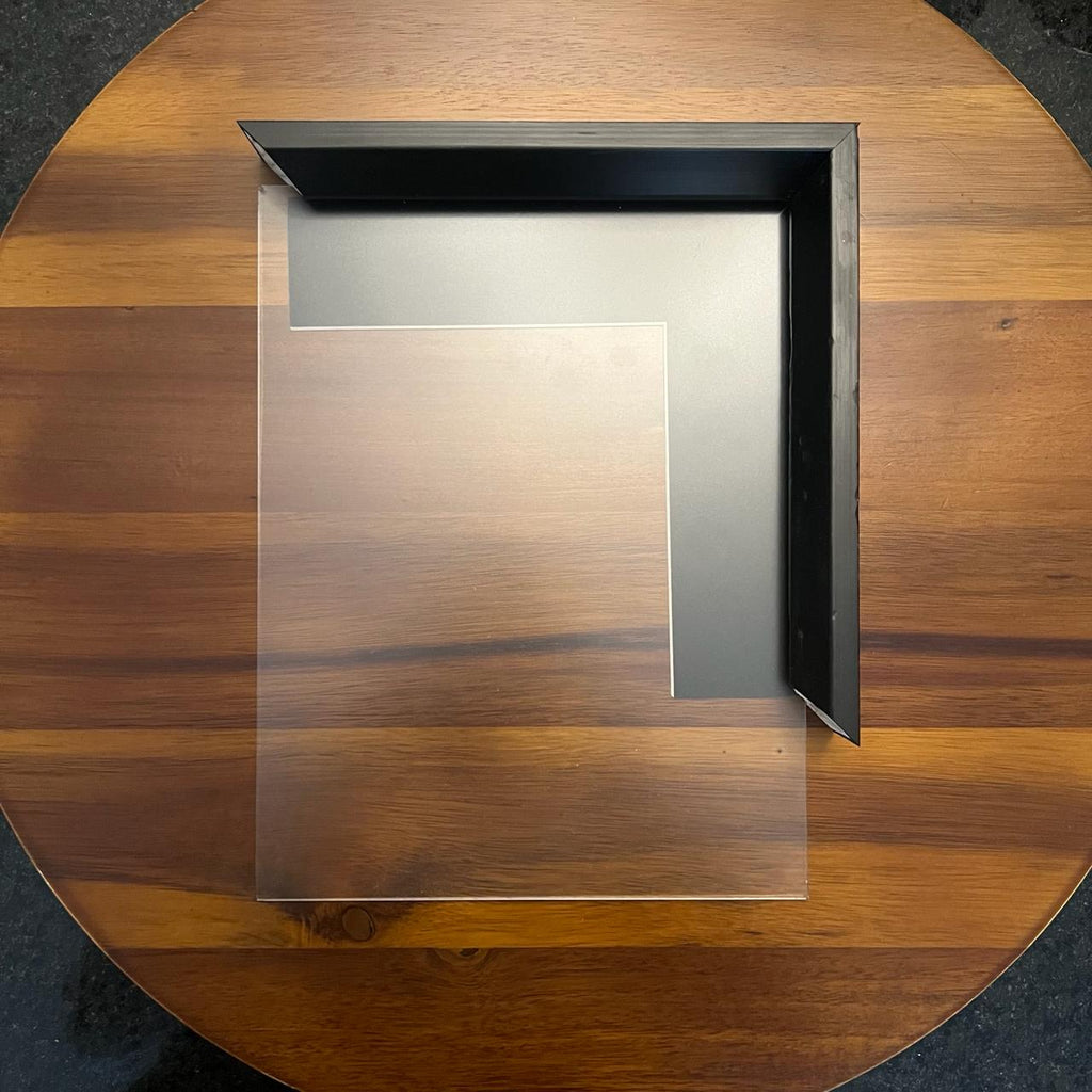 Abstracto Beige con Negro cuadro decorativo moderno para hogar | Studio MagArt