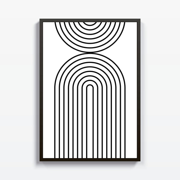 Abstracto Lineas cuadro decorativo moderno para hogar | Studio MagArt