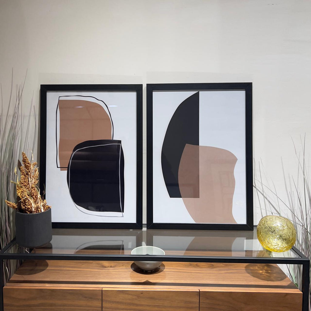 Abstracto Negro Café 008 cuadro decorativo moderno para hogar | Studio MagArt