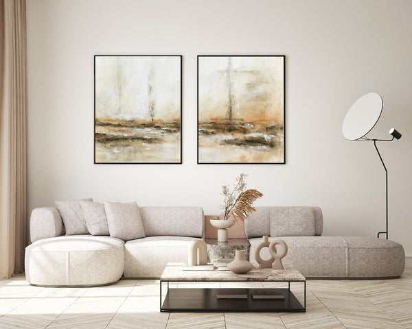 Abstracto Paisaje 032 cuadro decorativo para sala moderna | arte para hogar | Studio MagArt