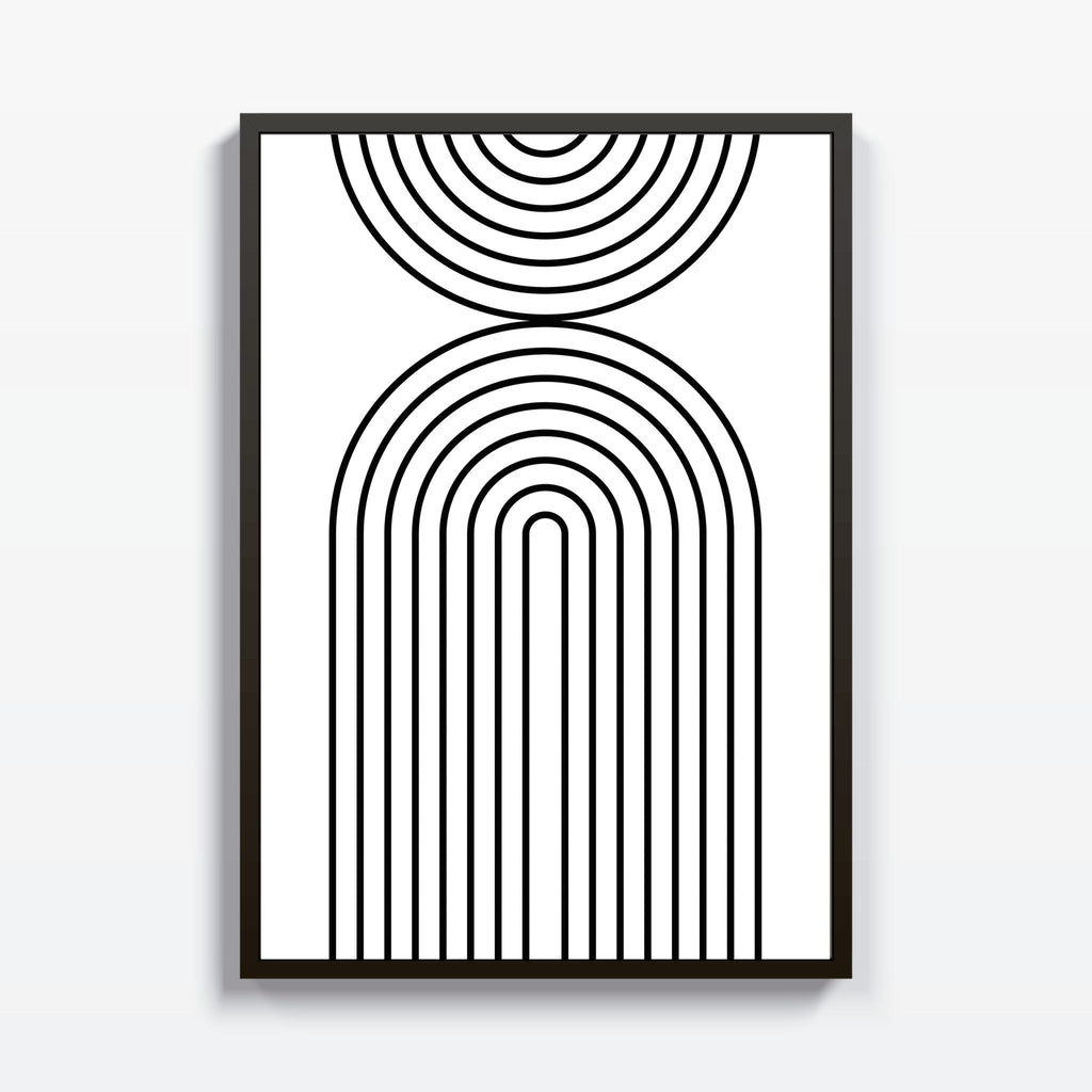 Abstracto Rayas cuadro decorativo moderno para hogar | Studio MagArt