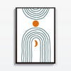 Abstracto Moon Lines - Studio MagArt