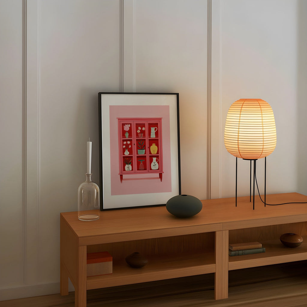 Alacena Rosa cuadro decorativo para sala moderna | arte para hogar | Studio MagArt