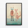 Aliados Gálacticos cuadro decorativo para sala moderna | arte para hogar | Studio MagArt
