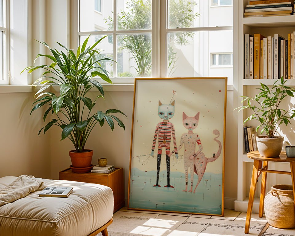 Aliados Gálacticos cuadro decorativo para sala moderna | arte para hogar | Studio MagArt