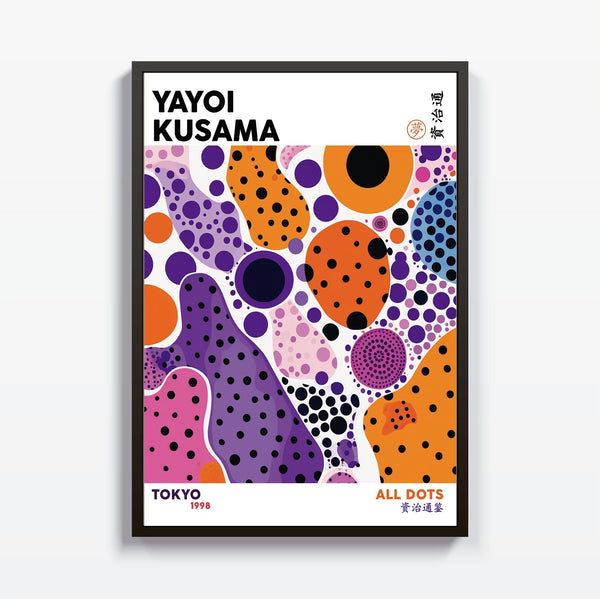 All Dots Yayoi Kusama cuadro decorativo moderno para hogar | Studio MagArt