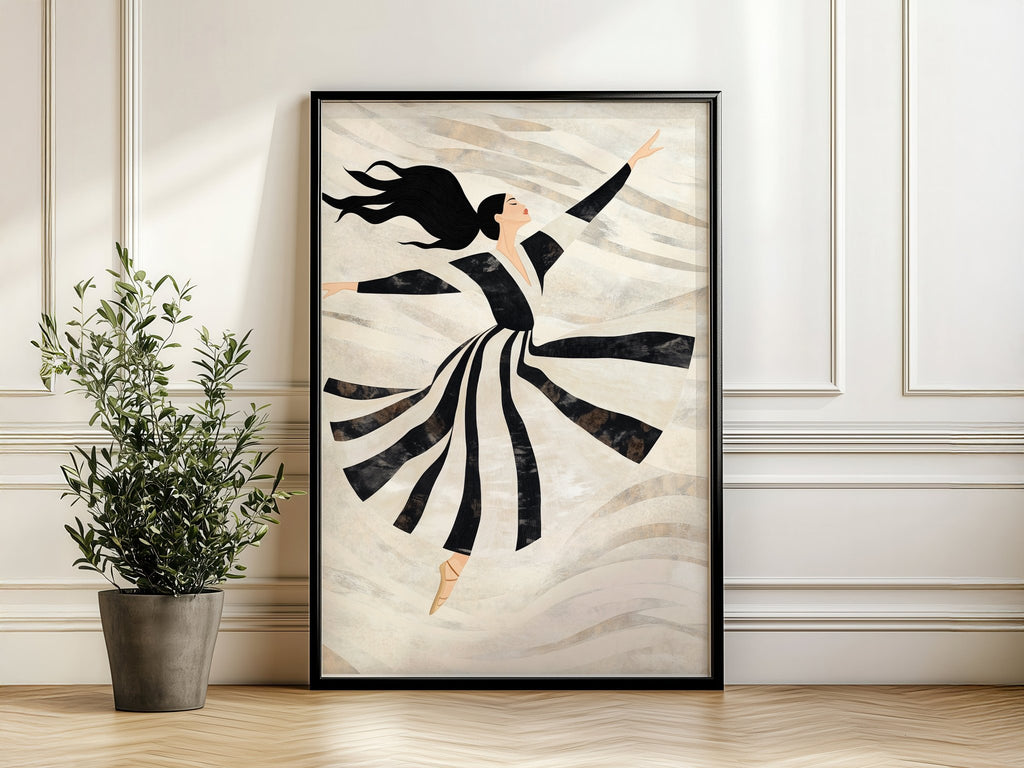 Alma en Movimiento cuadro decorativo para sala moderna | arte para hogar | Studio MagArt