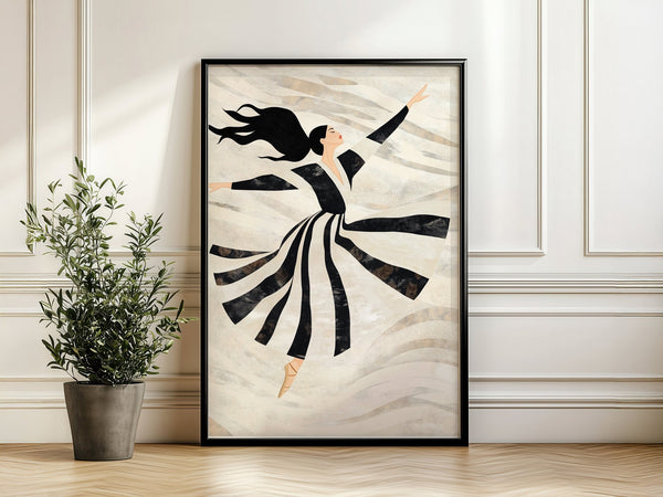 Alma en Movimiento cuadro decorativo moderno para hogar | Studio MagArt