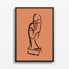 Amor Desértico cuadro decorativo para sala moderna | arte para hogar | Studio MagArt