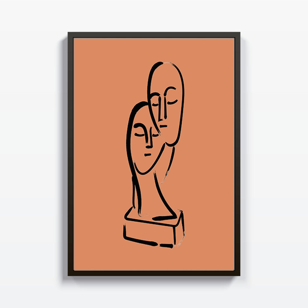 Amor Desértico cuadro decorativo para sala moderna | arte para hogar | Studio MagArt