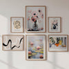 Anémonas en Cristal cuadro decorativo para sala moderna | arte para hogar | Studio MagArt