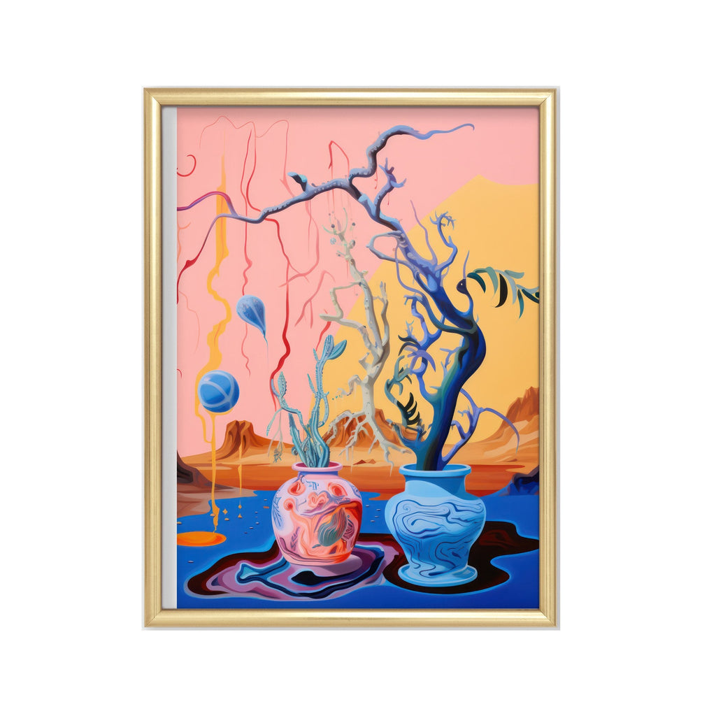Árbol Surrealista cuadro decorativo para sala moderna | arte para hogar | Studio MagArt