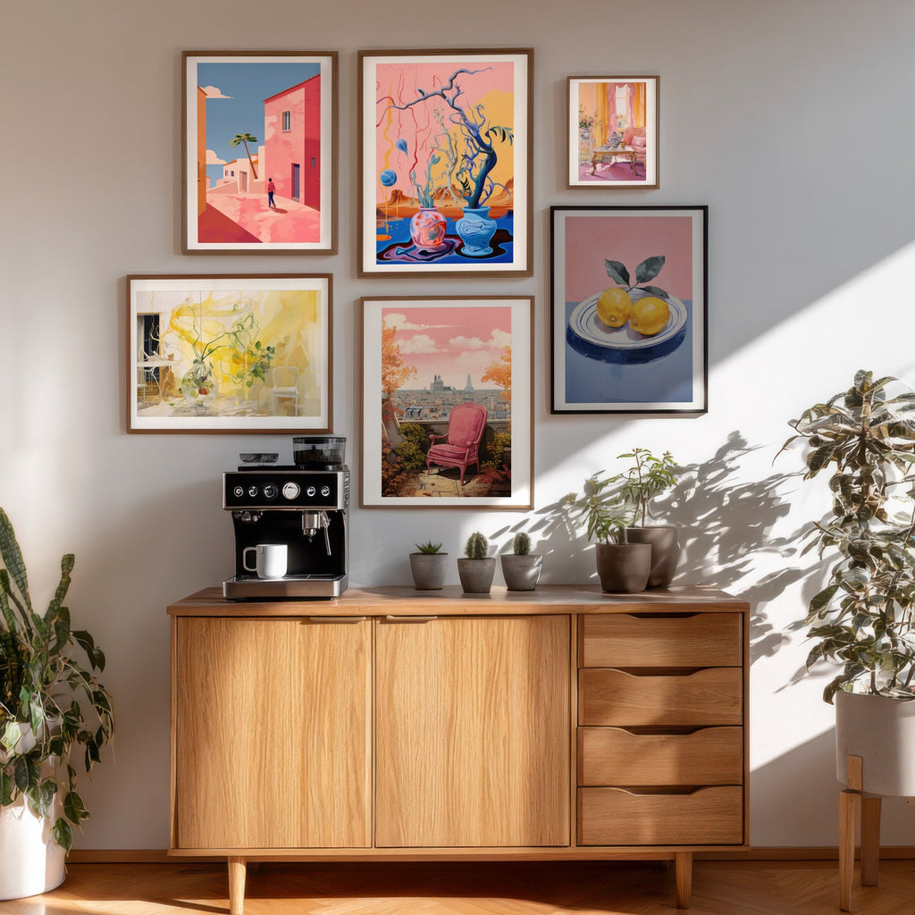 Árbol Surrealista cuadro decorativo para sala moderna | arte para hogar | Studio MagArt