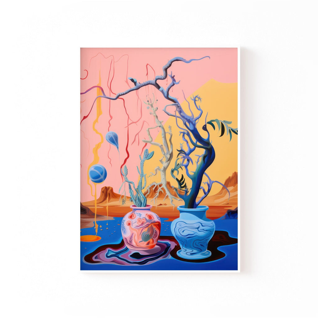 Árbol Surrealista cuadro decorativo para sala moderna | arte para hogar | Studio MagArt
