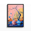 Árbol Surrealista cuadro decorativo para sala moderna | arte para hogar | Studio MagArt
