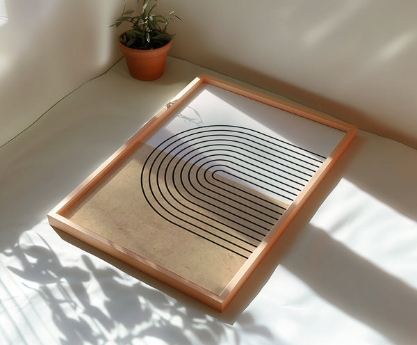 Arcos Anidados cuadro decorativo moderno para hogar | Studio MagArt