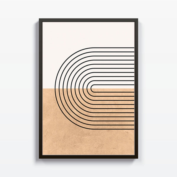 Arcos Anidados cuadro decorativo moderno para hogar | Studio MagArt