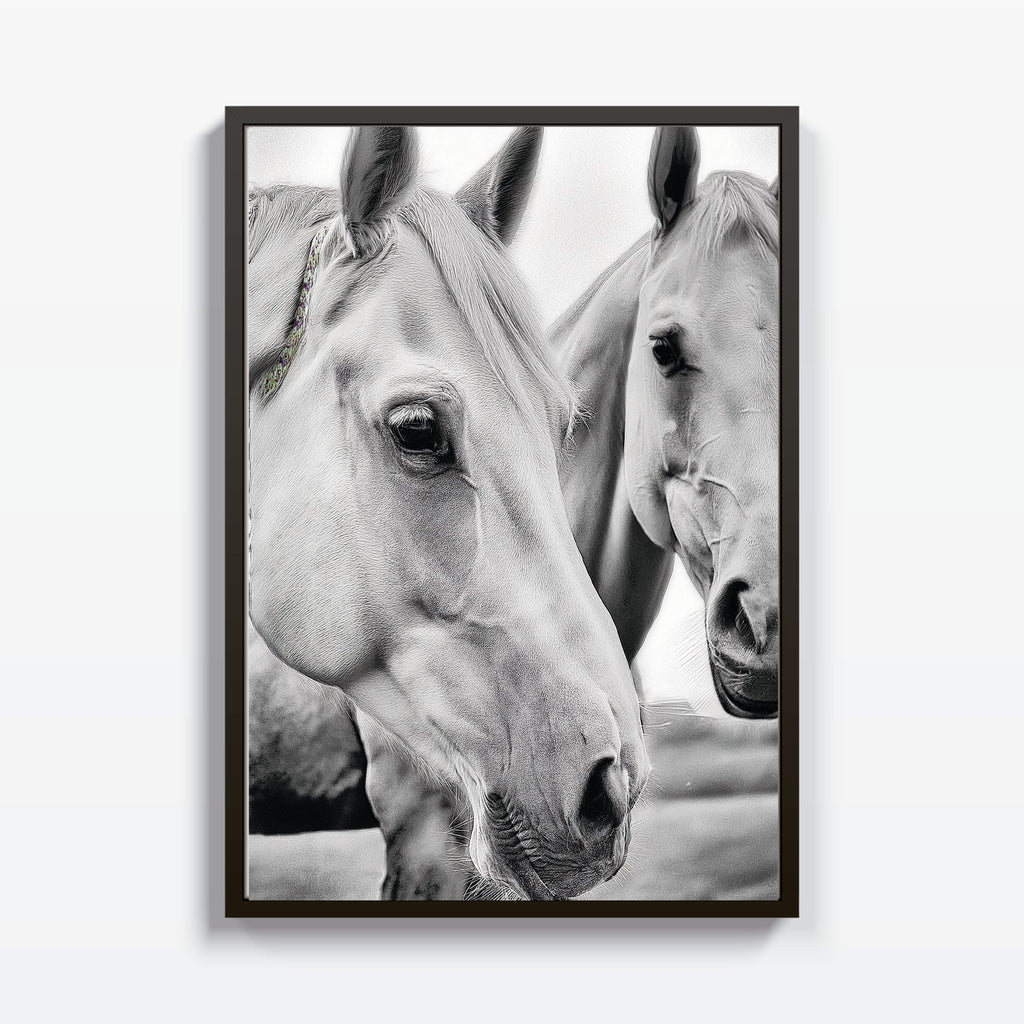 Armonía Equina cuadro decorativo para sala moderna | arte para hogar | Studio MagArt
