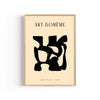 Art Bohème Recorte – cuadro decorativo con marco natural | Studio MagArt