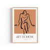 Art Bohème Terracota – cuadro decorativo con marco natural | Studio MagArt