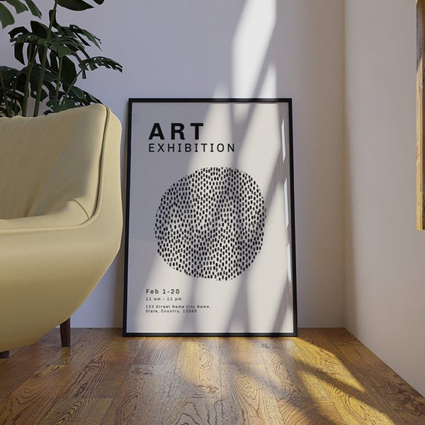 Art Exhibition cuadro decorativo moderno para hogar | Studio MagArt