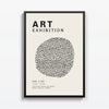 Art Exhibition cuadro decorativo para sala moderna | arte para hogar | Studio MagArt