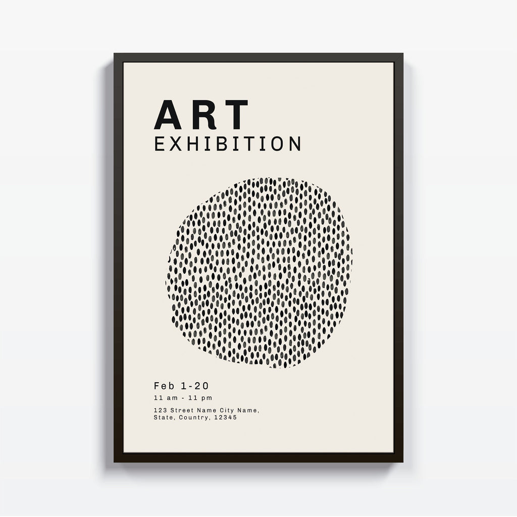 Art Exhibition cuadro decorativo para sala moderna | arte para hogar | Studio MagArt