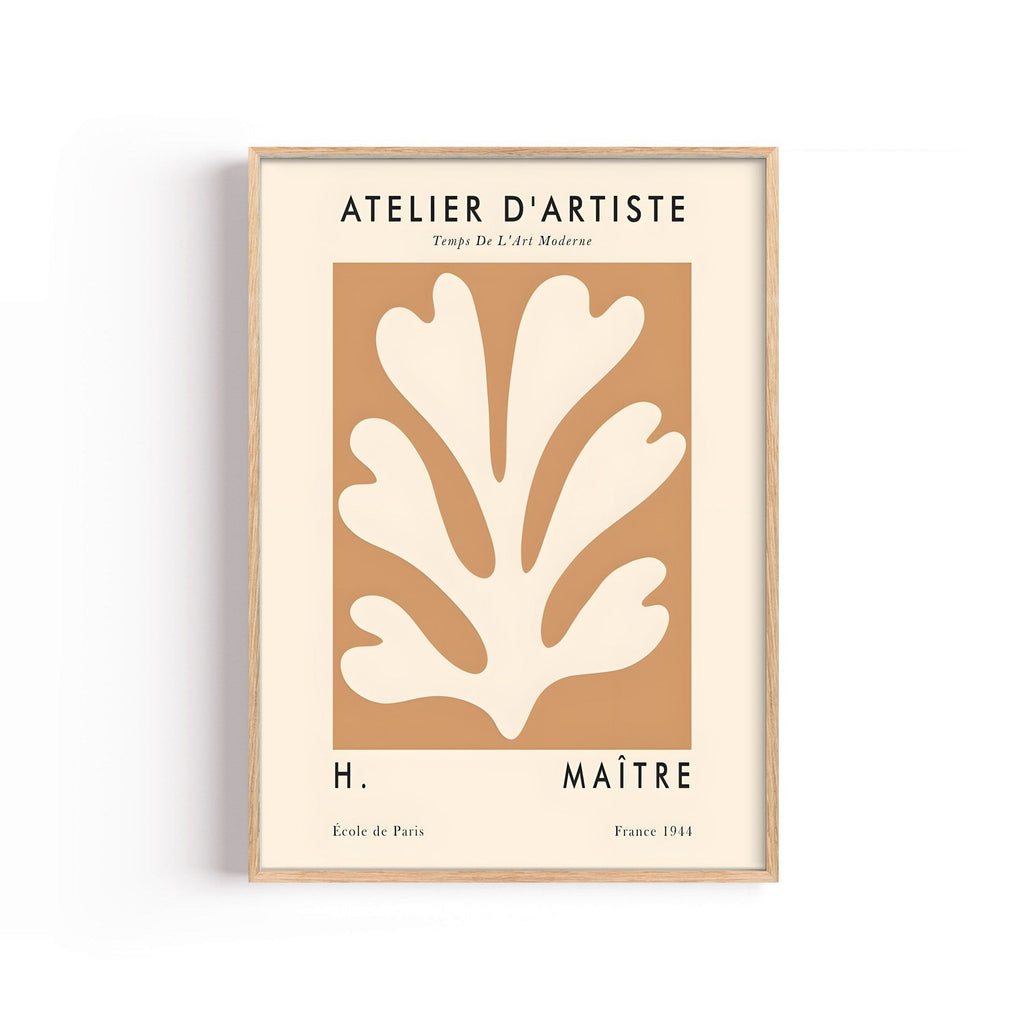 Atelier d'Artiste cuadro decorativo para sala moderna | arte para hogar | Studio MagArt