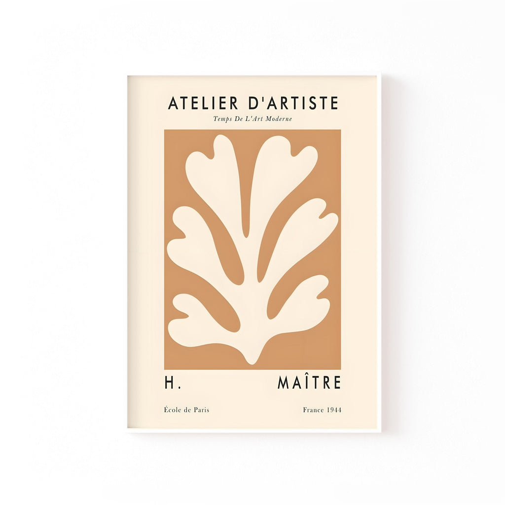 Atelier d'Artiste cuadro decorativo para sala moderna | arte para hogar | Studio MagArt