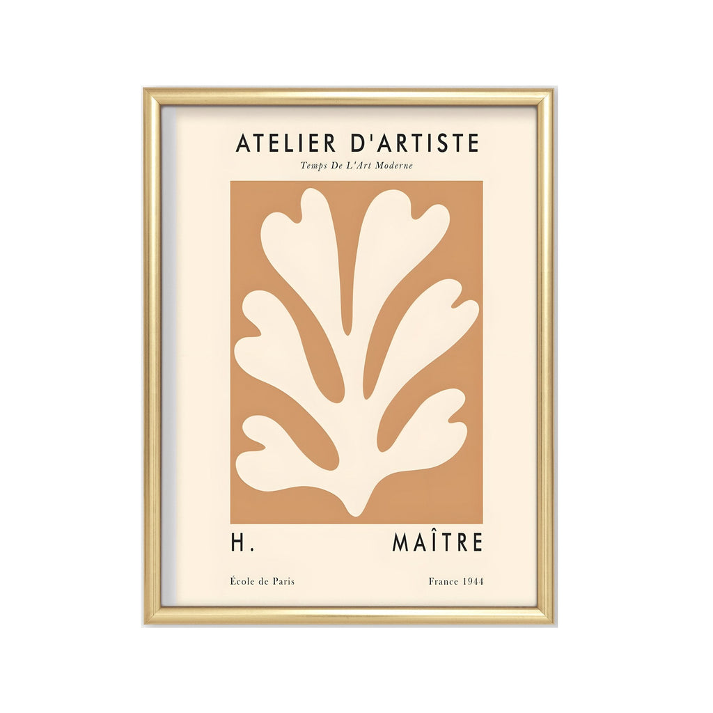 Atelier d'Artiste cuadro decorativo para sala moderna | arte para hogar | Studio MagArt