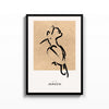 Ave Jardin – cuadro decorativo con marco negro | Studio MagArt