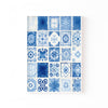 Azulejos Azules – cuadro decorativo con marco blanco | Studio MagArt