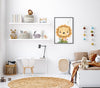 Baby León cuadro decorativo para sala moderna | arte para hogar | Studio MagArt