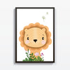 Baby León cuadro decorativo para sala moderna | arte para hogar | Studio MagArt