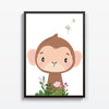 Baby Monkey cuadro decorativo para sala moderna | arte para hogar | Studio MagArt