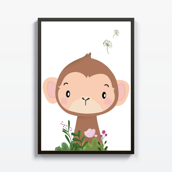 Baby Monkey cuadro decorativo moderno para hogar | Studio MagArt
