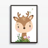 Baby Venado cuadro decorativo para sala moderna | arte para hogar | Studio MagArt