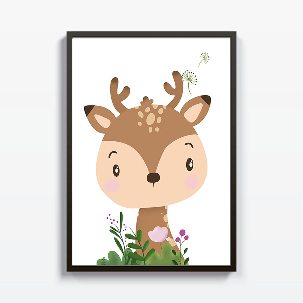 Baby Venado cuadro decorativo para sala moderna | arte para hogar | Studio MagArt