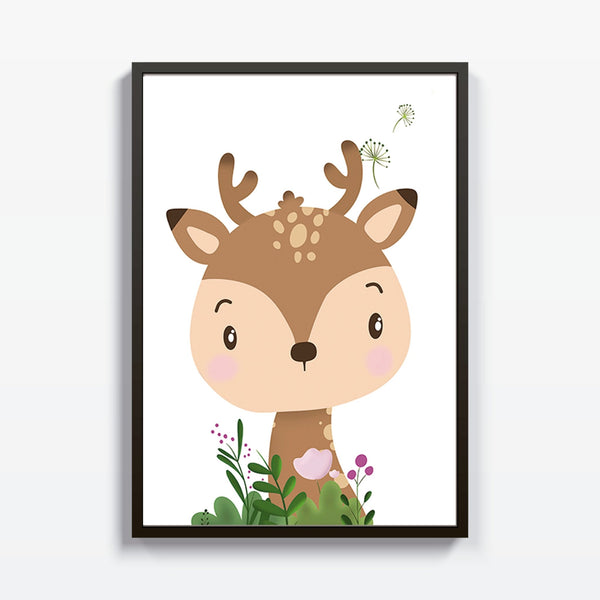 Baby Venado cuadro decorativo moderno para hogar | Studio MagArt