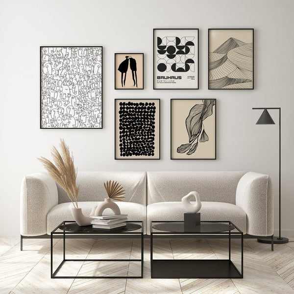 Bauhaus 1919 cuadro decorativo moderno para hogar | Studio MagArt