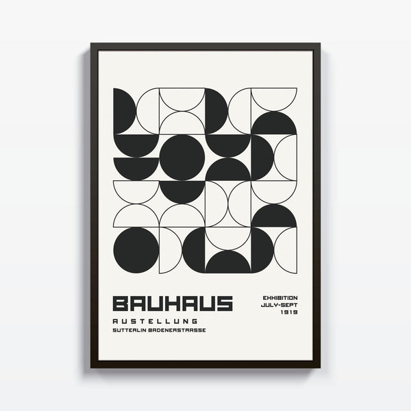 Bauhaus 1919 cuadro decorativo moderno para hogar | Studio MagArt