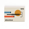 Bauhaus Formas 1919 – cuadro decorativo con marco blanco | Studio MagArt