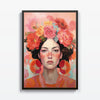 Belleza Floral en Tonos Rosados cuadro decorativo para sala moderna | arte para hogar | Studio MagArt