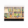 Biblioteca – cuadro decorativo con marco blanco | Studio MagArt